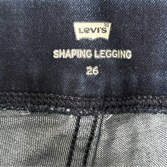 Levi's Dark Blue Shaping leggings for Women - Picture 3 of 4